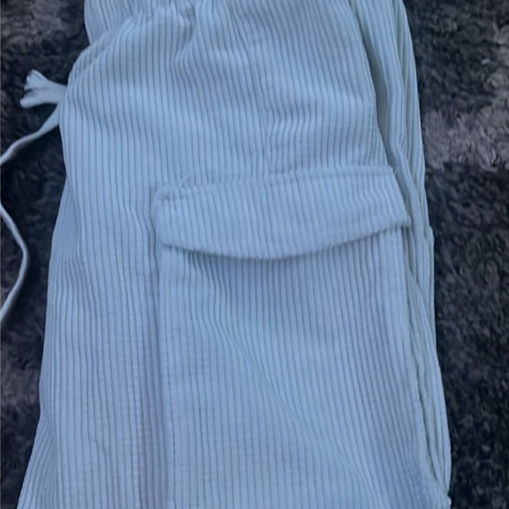 Forever 21 white cargo pants